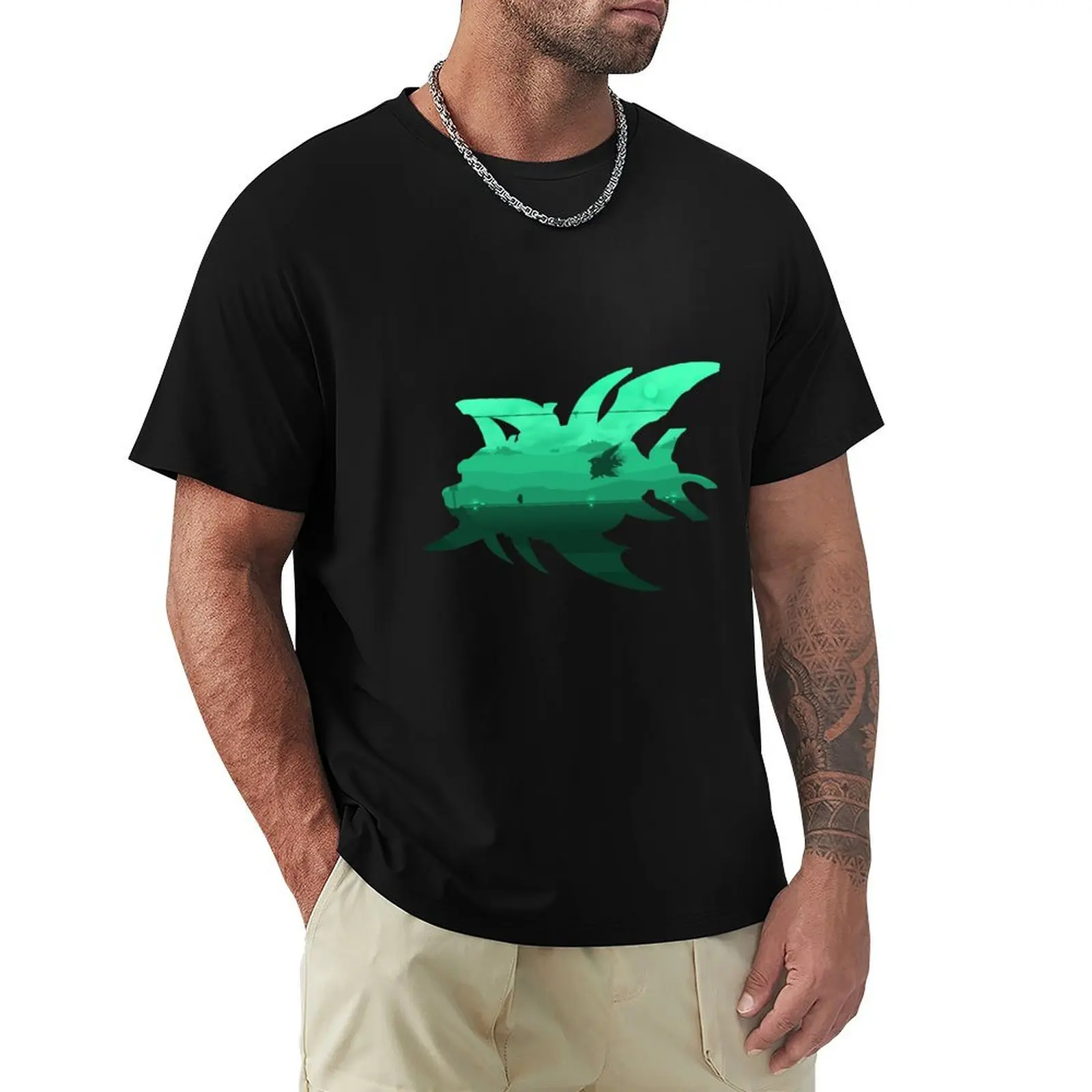 

Terraria - Duke Fishron T-Shirt blacks new edition korean fashion mens cotton t shirts