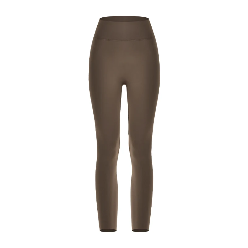Thiened Fce hoge taille yogabroek dames herfst winter arkskin legging met patroon warme casual lange broek