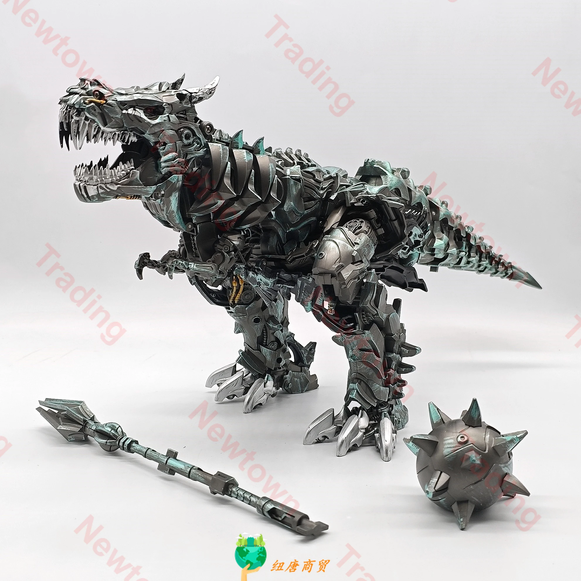 [متوفر] BAIWEI التحول TW-1034 TW1034 الحجم الأصلي 23 سنتيمتر KO SS Grimlock فيلم روبوت عمل الشكل