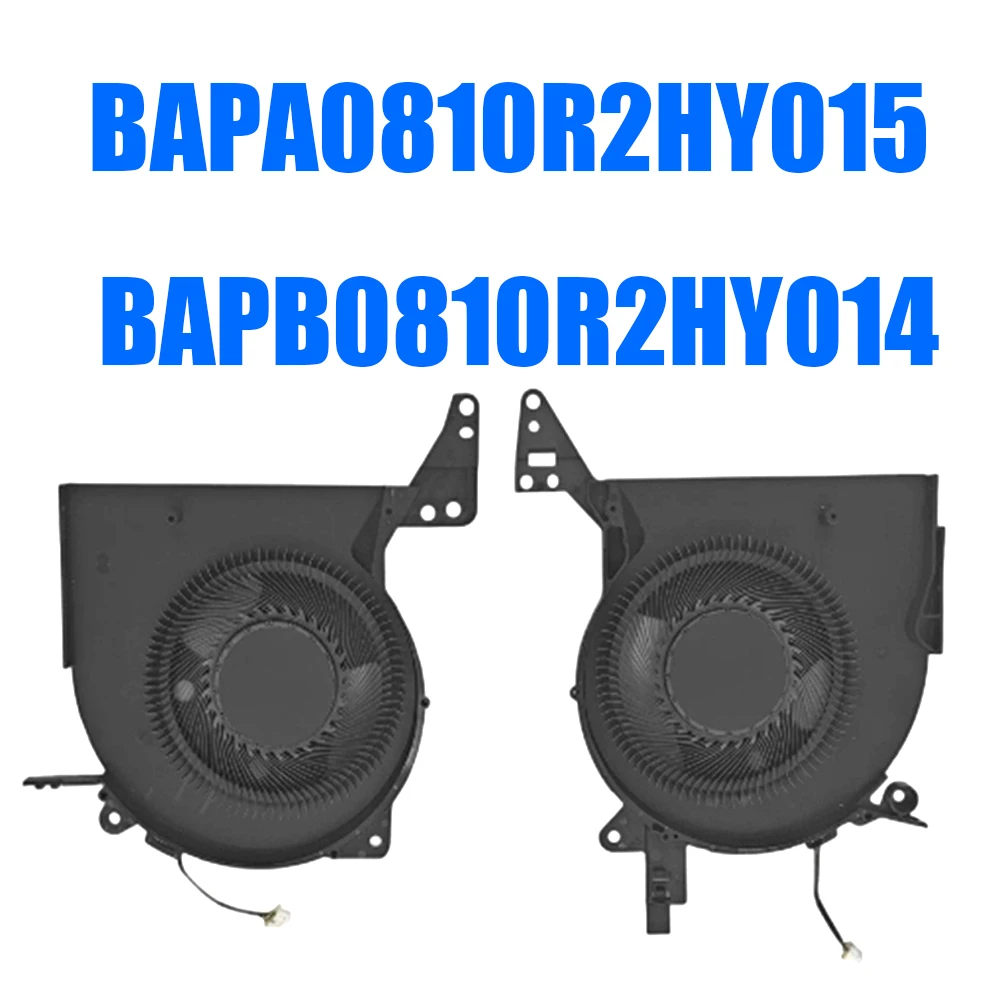 BAPA0810R2HY015 BAPB0810R2HY014 DC12V Laptop CPU+GPU Fan