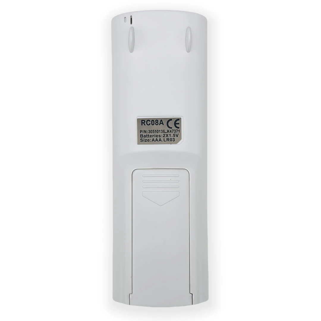 Telecomando Cond di Sostituzione RC08A, 7ACEL1791 Per Cond. AIRWELL/ELECTRA HDDE, HGDE, FADE, DBDE, FAF, FSF, CAF, TAF, HDLW, HDLE AURA, XDLF HDLE-025N-09M25, AWSI-HOD018-N11