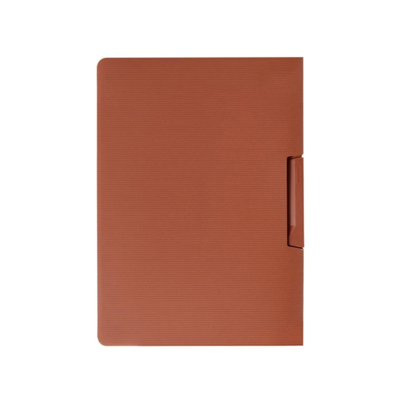 2024 Nova pasta arquivo plástico Pasta documentos flip