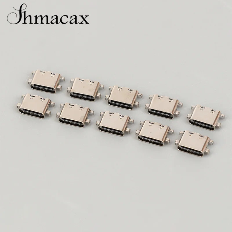 10PCS USB Type-C Charger Jack Port For Teclast M40 P20HD P20 USB C Charging Plug Dock Socket Connector