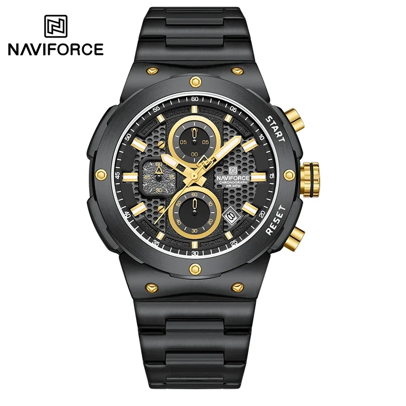 Rotatable Bezel Men's Quartz Watch