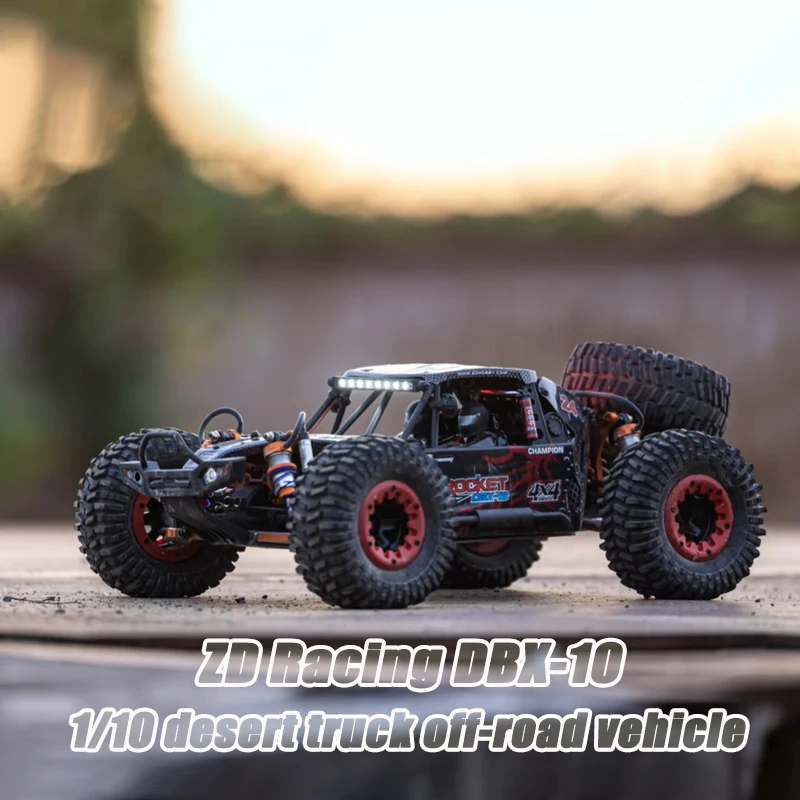 

ZD Racing ROCKET DBX-10 1/10 4WD 80km/H 2.4G Brushless High-speed RTR RC Model Car Desert Buggy Off-road Vehicle Adult Boy Gifts