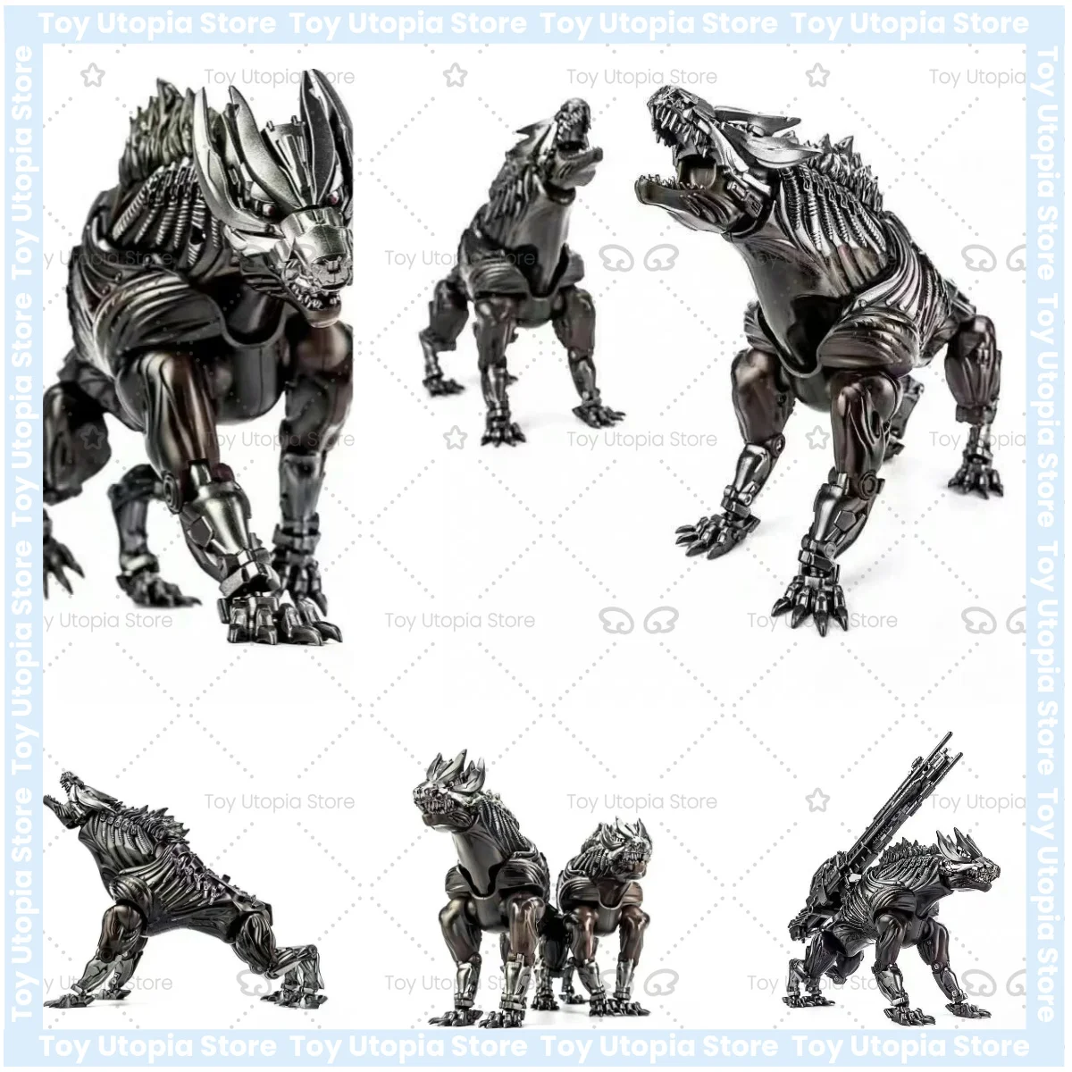 NUEVO Robot Perro Transformable BOMBOX BX-01 BX-1 BX1, Dos Trajes, Versión Película BX01, Figura de Acción, Juguete Robot con Caja