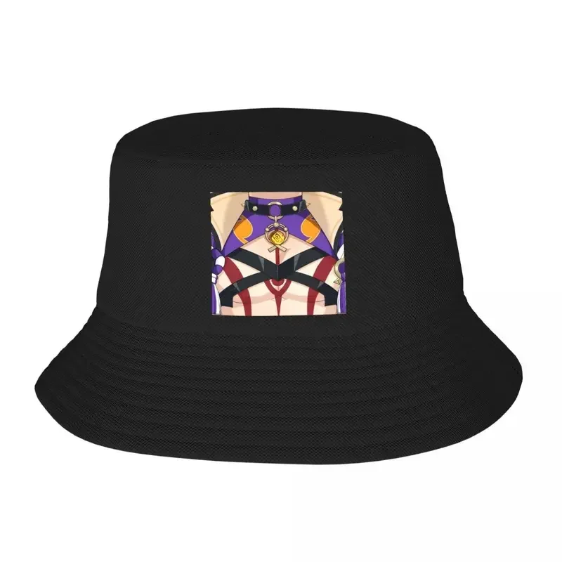 Custom Itto tiddies Genshin impact bucket hat men women fashion summer outdoor sun fisherman cap