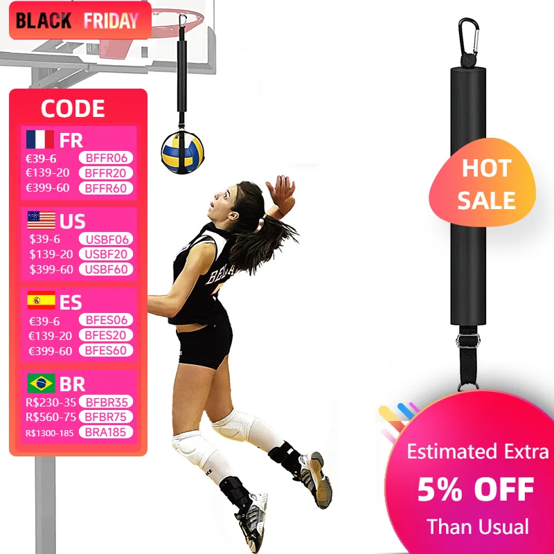 Basketball and volleyball auxiliary trainer Hanging Jump Spike training Ball snatching training Spinning and bouncing training