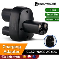 GEARELEC CCS2 to Telsa AC DC Adapter Fit NACS Electric Vehicle Car EV Charger Connector CCS2 For Tesla Adapter CCS2 fit TeslaEVs
