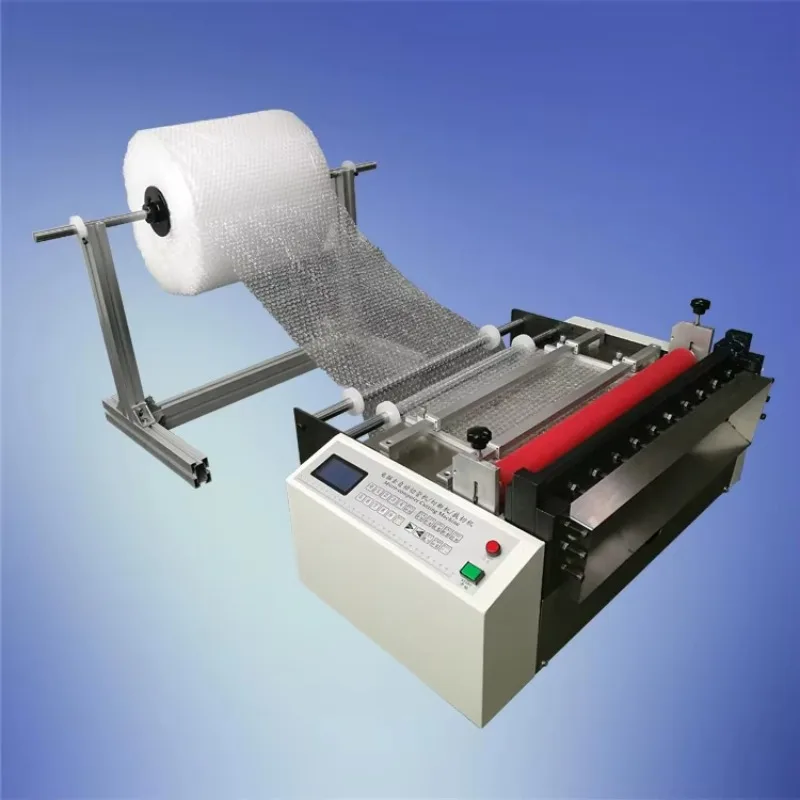 

Automatic Self-Adhesive PVC Film Slicer Bubble PET Film Cutting Machine With Plastic Packaging Material