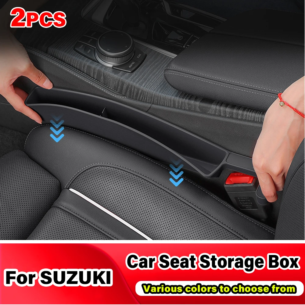 

For Suzuki Jimny Grand Vitara Swift Car Seat Gap Stowing Tidy Storage Box Crevice Phone Lipstick Cigarette Organizer Accessories