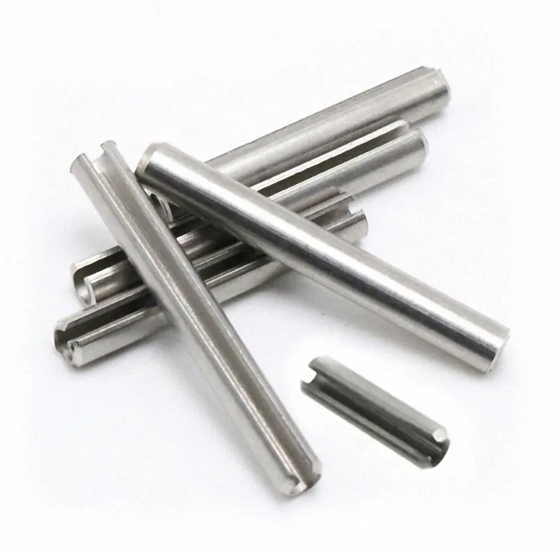 15 Kinds Stainless Steel Split Spring Dowel Tension Roll Pins Ø1.5 - Ø6mm 260Pcs