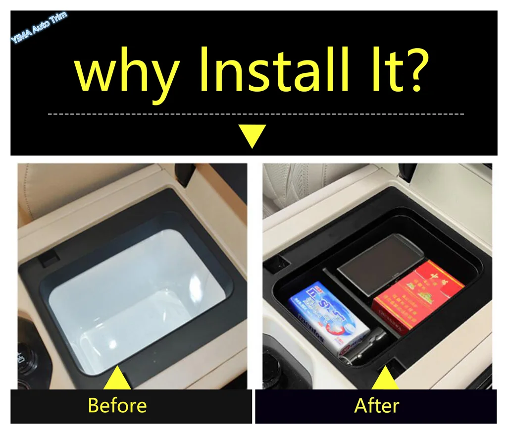 

Car Central Control Armrest Storage Box Holder Tray Center Container Organizer Interior Accessories For BYD Leopard 8 2024 2025