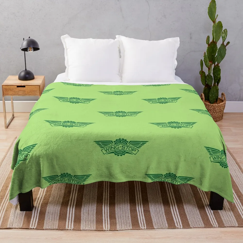 

Wingstop Throw Blanket Retro Blankets Soft Plush Plaid Blankets For Baby Fluffy Blankets Large