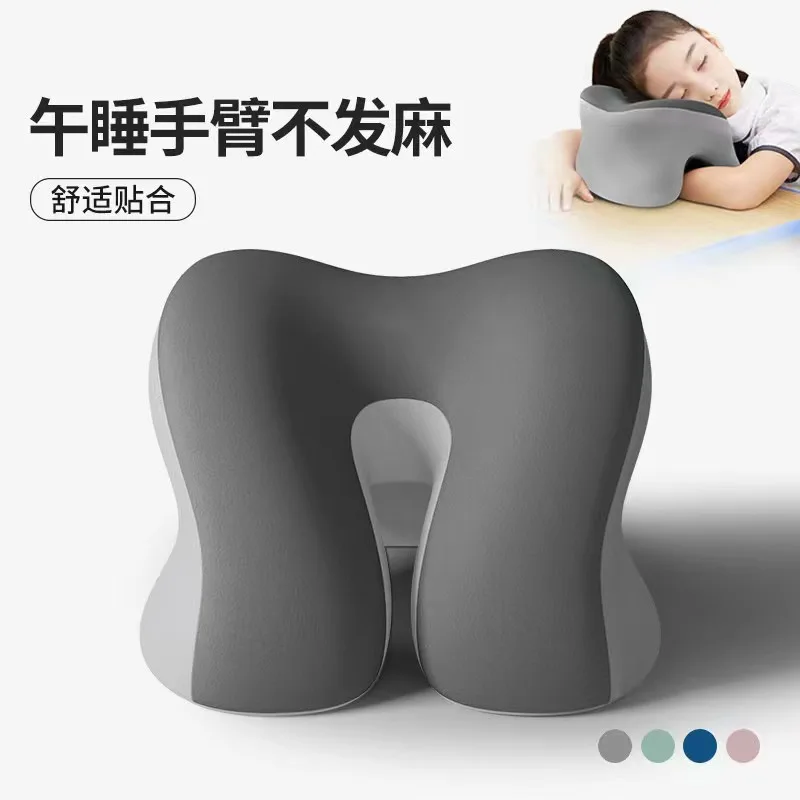 Nap Pillow Office Desk Lunch Break Sleeping Pillow Classroom Student Rest Cushion Kids Pillow for School Home Travel Comfort