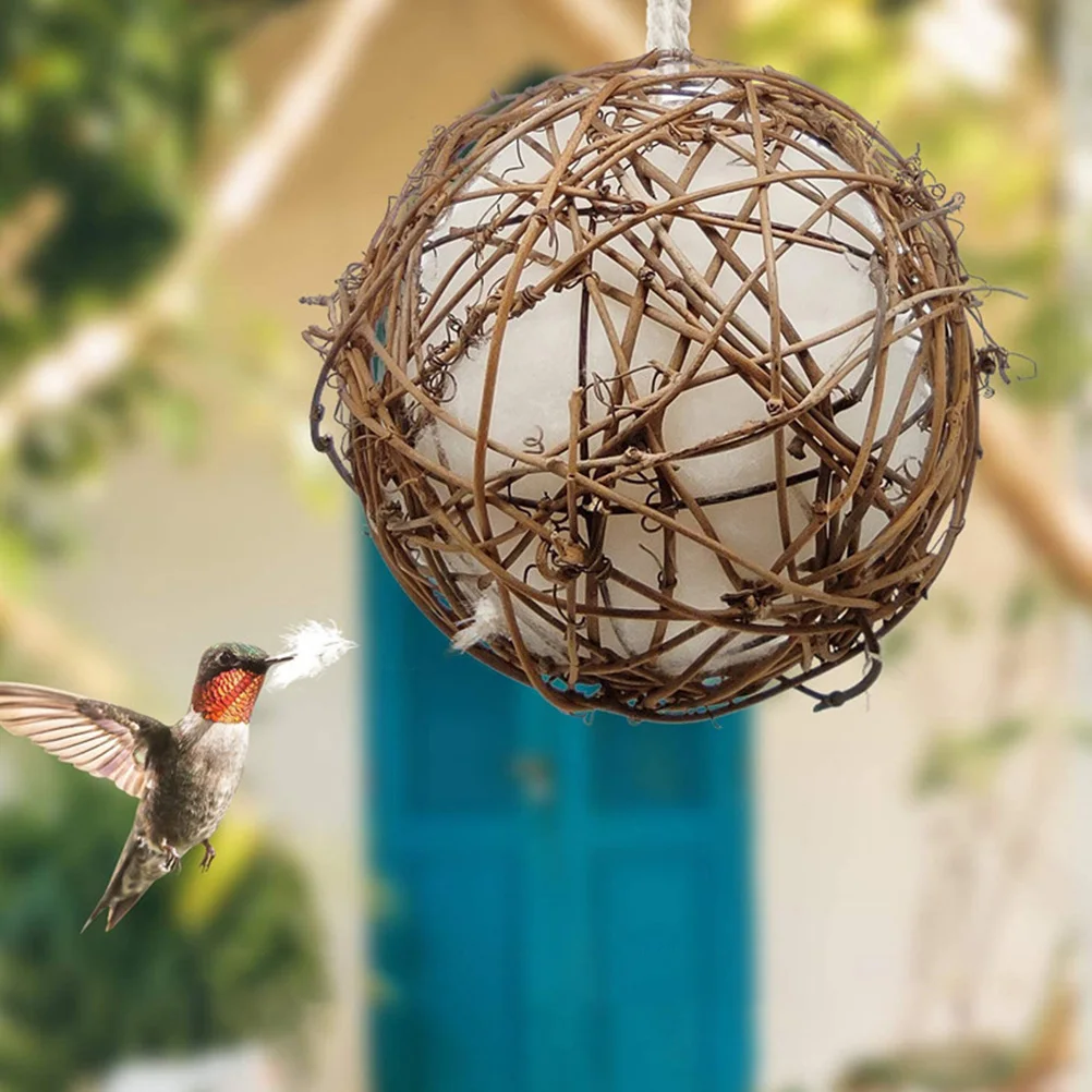 

Outdoor Feeder Wild Feeding Accessory Durable Craftsmanship Hanging Bird Cage Garden Decor Easy Access Premium Material For Wall
