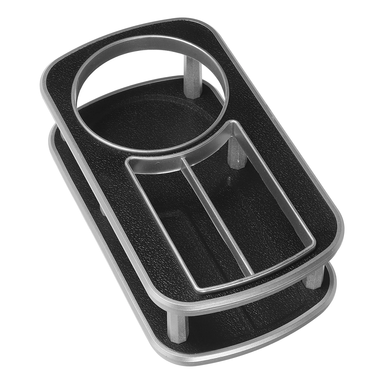 

1pc Drink For Car Black Durable Plastic Cup Holder Multi-Function Beverage Holder Vehicle Air Outlet Accessories Can Storage