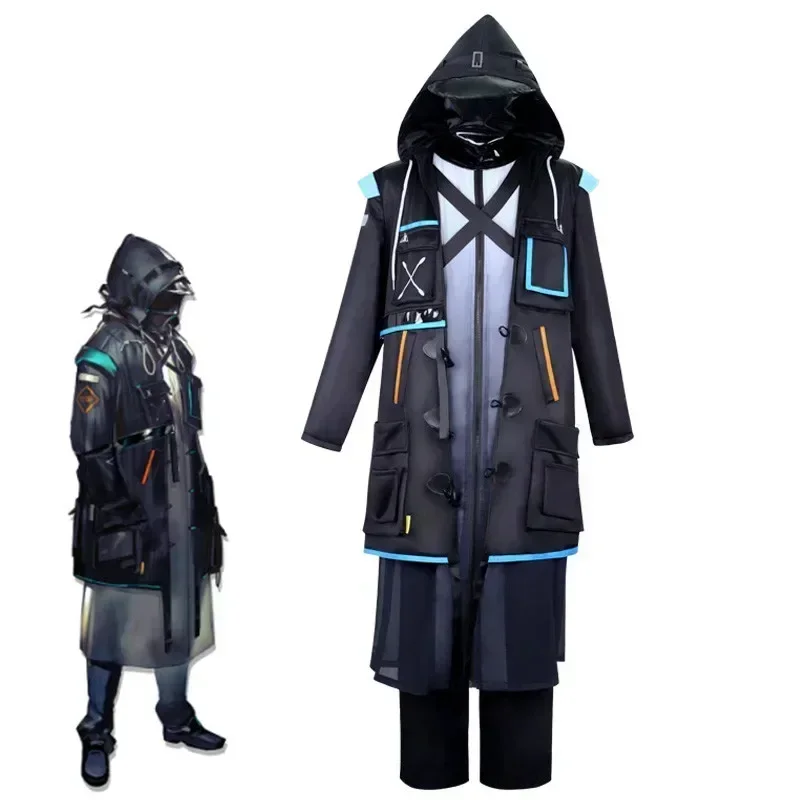 

Anime Role-playing Cosplay Uniform For Game Arknights Doctor Costume Adult Unisex Fancy Suits Punk Outfits Halloween Carnival U
