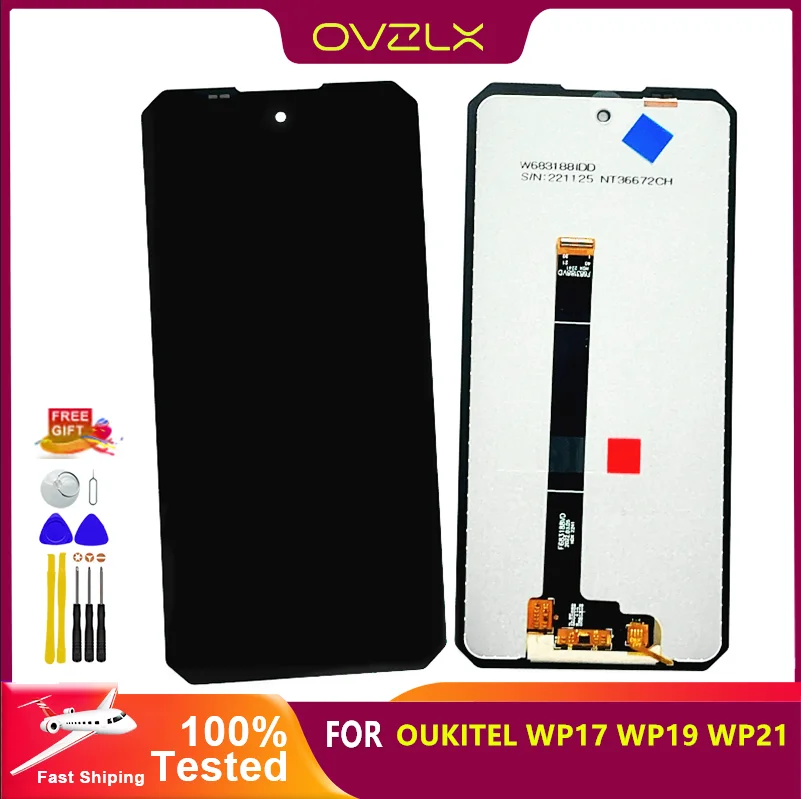 New Original For OUKITEL WP19 WP17 WP21 WP27 LCD Display + Touch Screen Sensor Replacement For OUKITEL WP21 Ultra wp19pro LCD