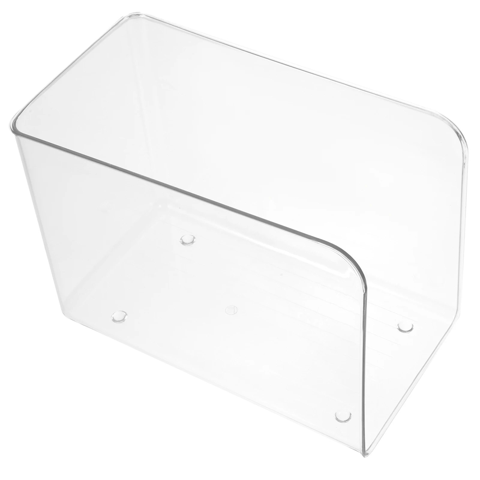 

Transparent Bookend Acrylic Desk ganizer Multifunctional File Holder Save Space Vertical Book Sorter Rack Kitchen Counter