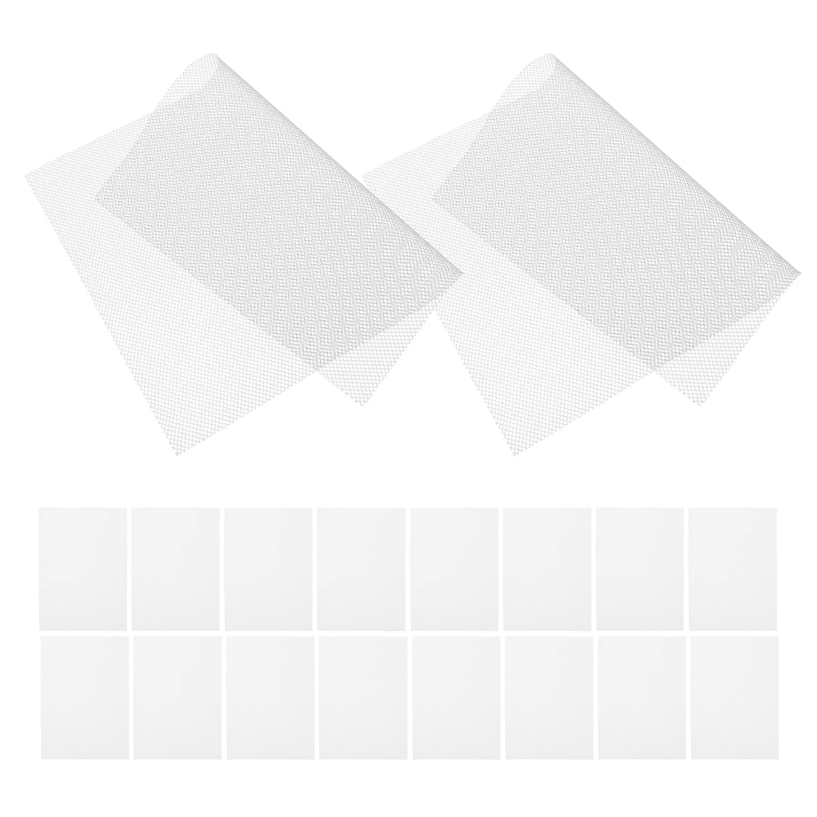 

20pcs Fursuit Eyes Mesh High Transparency Mesh Fabric For Mask Making Diy Crafts Costume Masks Carnival Cosplay Props Fursuit