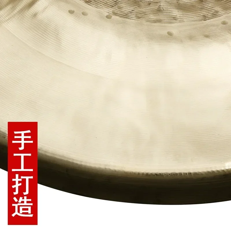 Su Gong 30CM large copper gong, early warning musical instrument, Beijing gong, trick