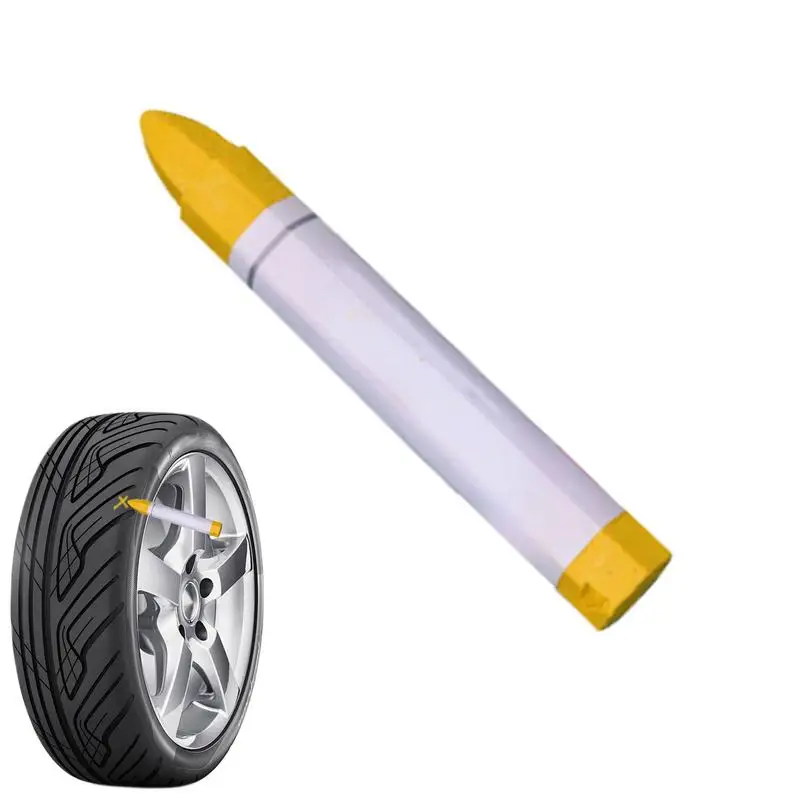 Tire Marker White Yellow Paint Pen For Metal Rainproof Car Decorations Oil-Based Automotive Tire Painting Tools Markers For