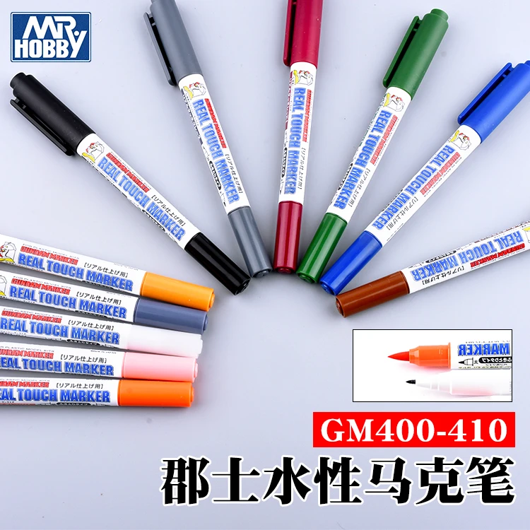 

MR.HOBBY Water-Based MarkerPen Paint Pen Fading Pen Model Coloring Painting GM400-GM410 TOY HOBBY
