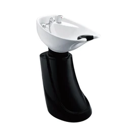 Salon Wash Basin Standing Shampoo Bowl With Ceramic Back Wash Basin