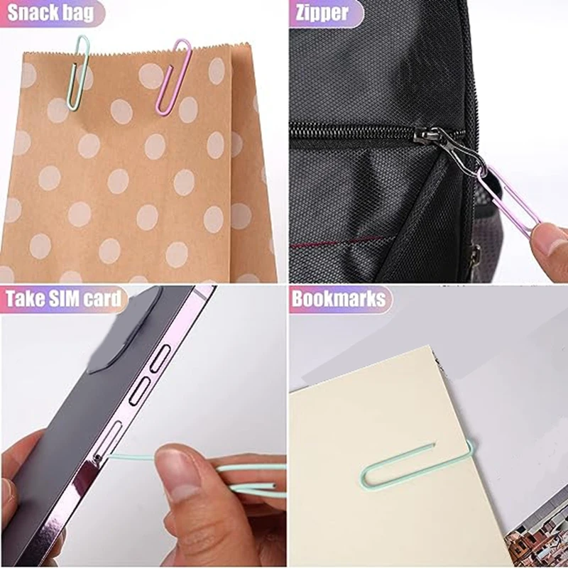 Paper Clips Macaron Color Palindrome Data Classification With Paper Clip Data Classification-AT93