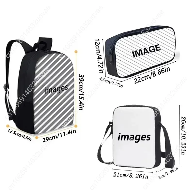 Novelty Cool Gorilla tag School Backpack With Shoulder Bag Pencil Bags School Bags for Best Gift
