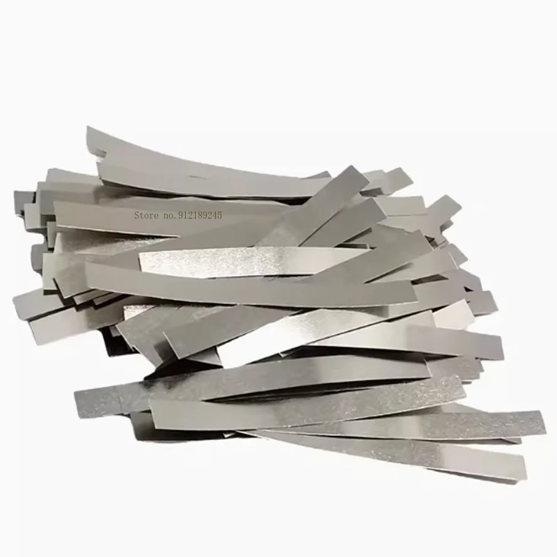 Width 4/5/7mm Nickel plated steel strip 18650 lithium battery connector accessories DIY nickel sheet