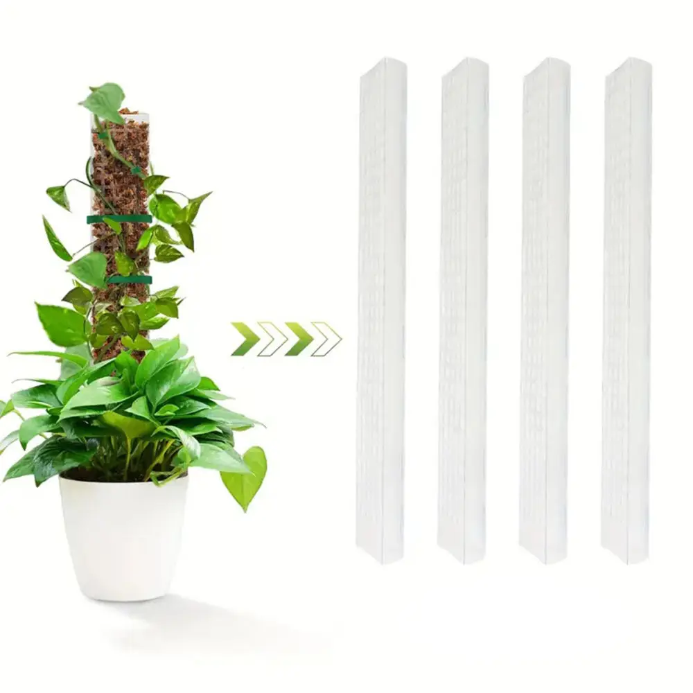 Adjustable Semi Circular Moss Pole Plant Trellis Support Stick For Monstera Pothos Indoor Houseplants Garden Climbing Stakes