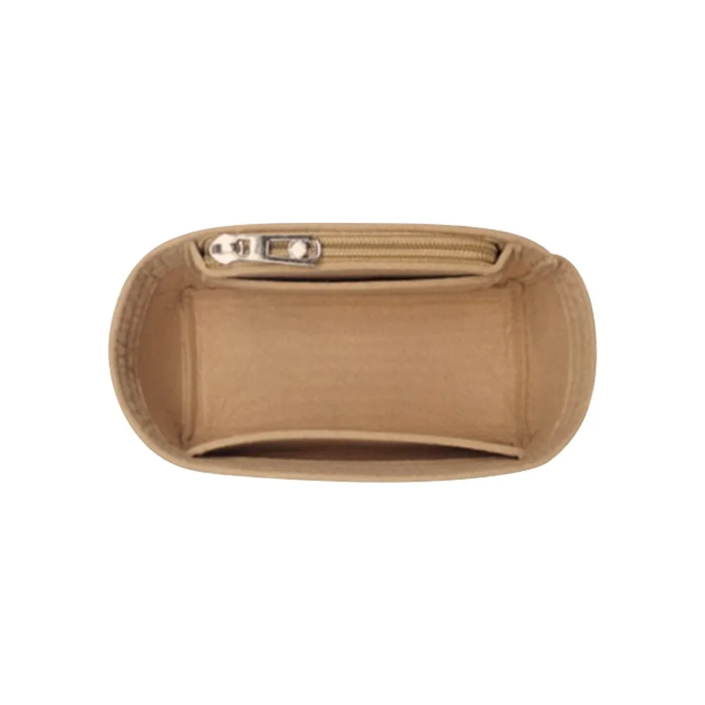 Bolso de fieltro, bolsa de inserción, organización de almacenamiento, forro de bolso, soporte, organizador de bolsa portátil para LV Nice Nano/Mini/BB/Vanity