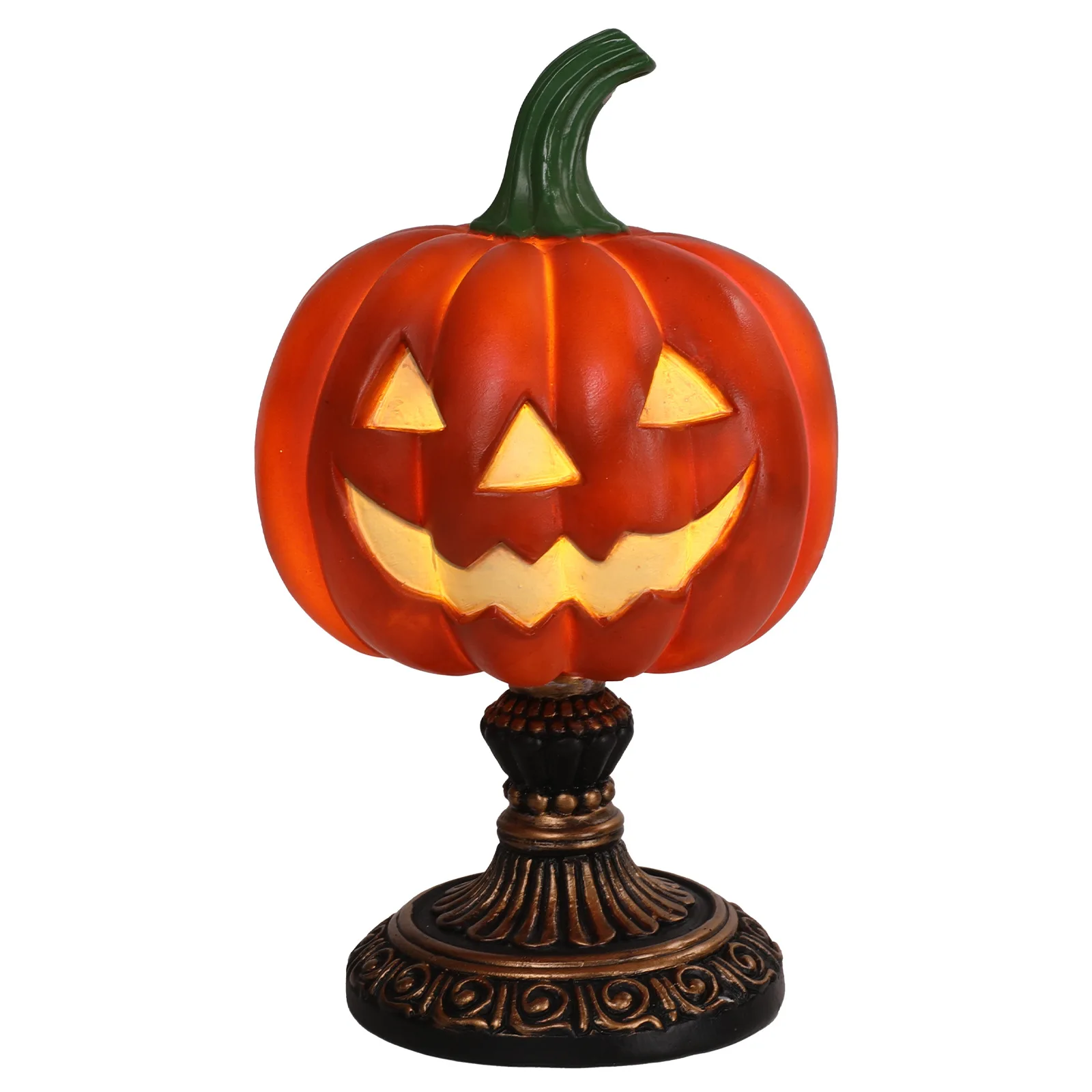 Pumpkin Skull Ghost Lamp USB Powered Witch Hat Table Night Light For Living Room Home Halloween Decoration