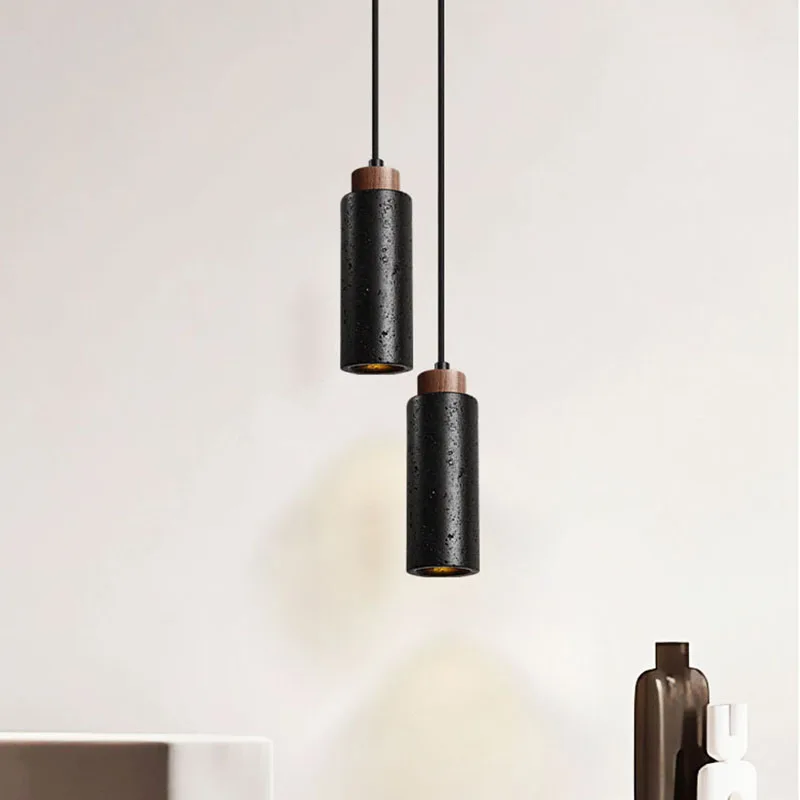 Medieval Black Hole Stone pendent lamp, Personalized Creative pendent lamp for Restaurant, Bar, Counter, Bedroom Bedhead