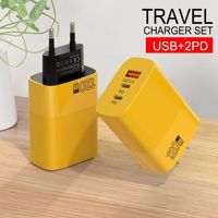 120W Super Fast Charger USB+2PD 5V2A QC3.0 Travel Fast Charger Charging Head for Apple Android Mobile Phones NEW 2025