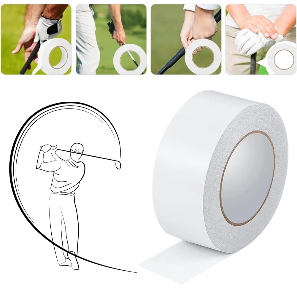 50M Professional Golf Grip Tape Double Sided Adhesive Strip Club Repair Wrap Grip Installation Resists Wrinkling for Golf Clubs