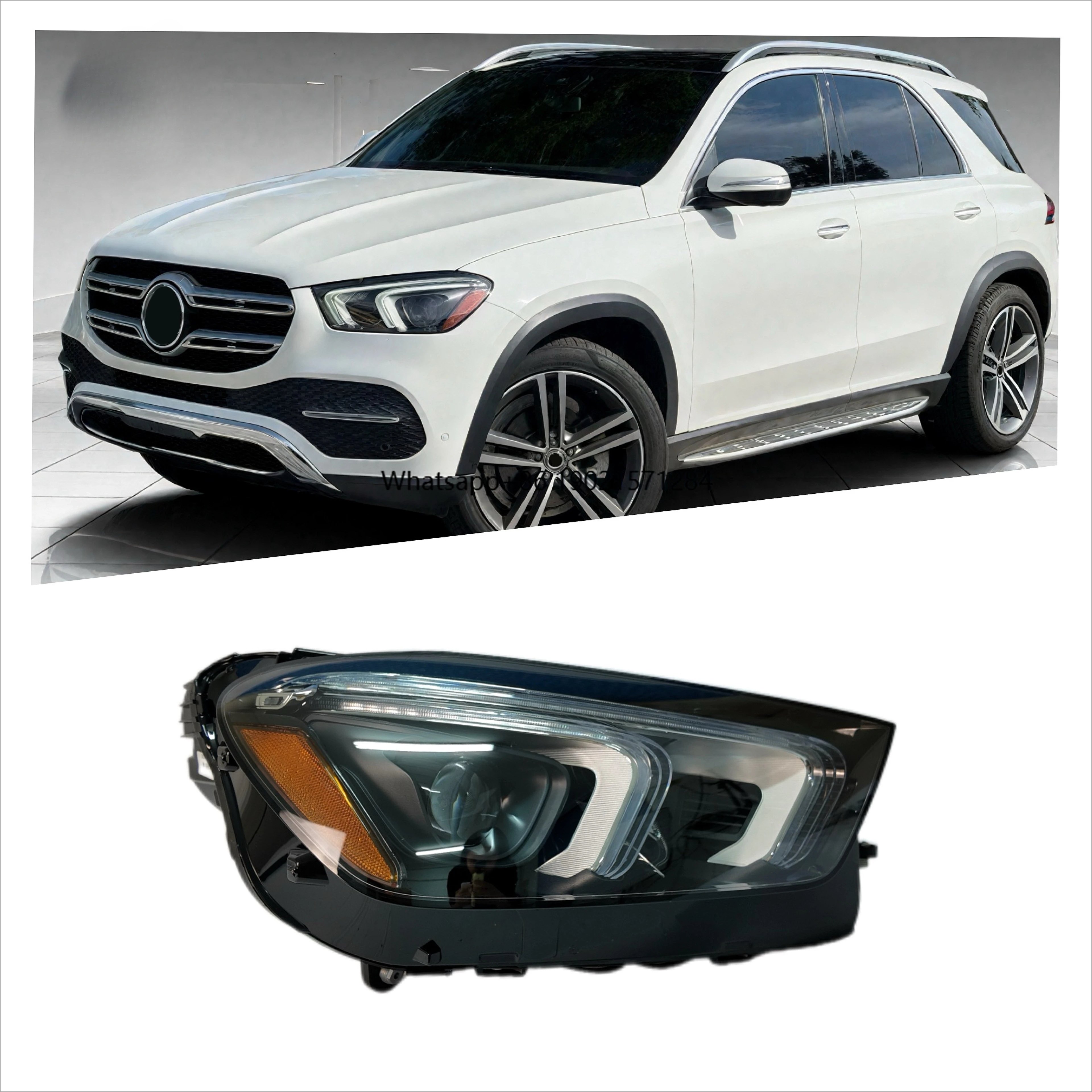 

Full LED Headlight Right Passenger Side for 2020-2022 GLE350 450 W167