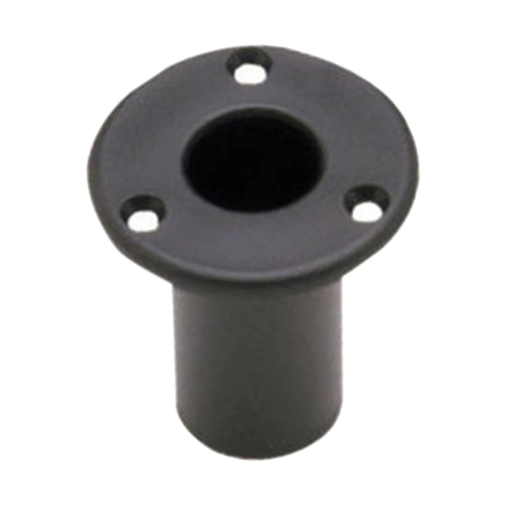 

Marine Extra Cup Mount Set Black Plastic Ladder Insert Plug Round Base for Installing Boat Ladders