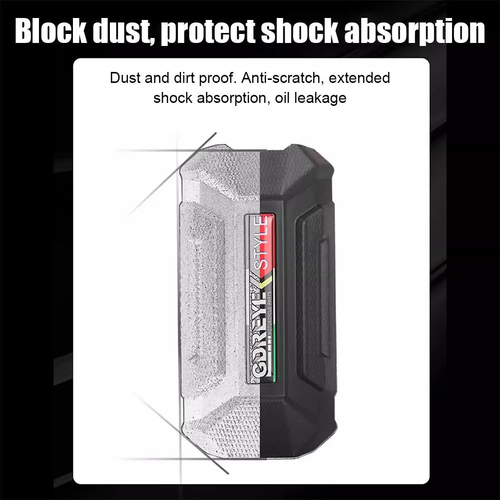 For ZONTES 368G 2024 2025 Motorcycle 368 G Front Fork Guard Shock Absorbing Protective Shell Cover Damping Strip Mudguard Fender