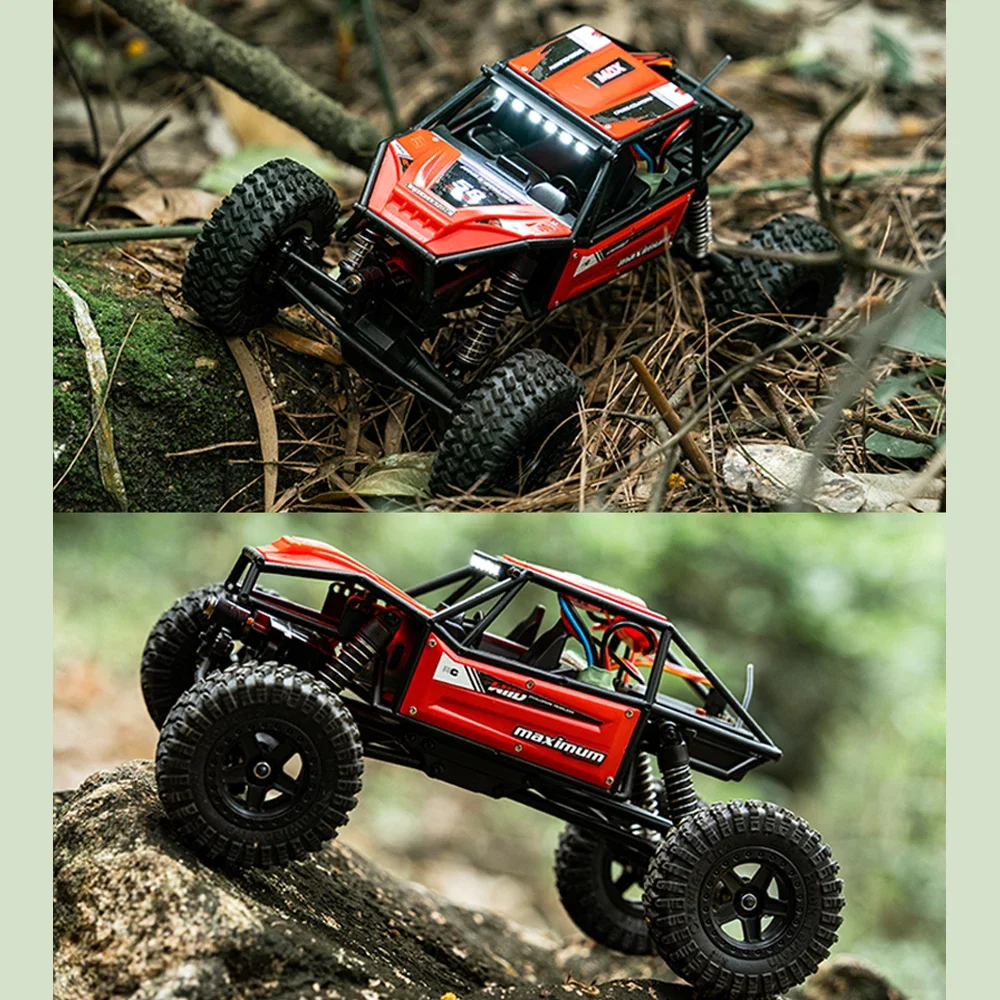 C8808 4WD RC Crawler 2.4G Remote Control Vehicle 1/18 Rock Car Off-road Electric Simulation Climbing Car Toys for Children