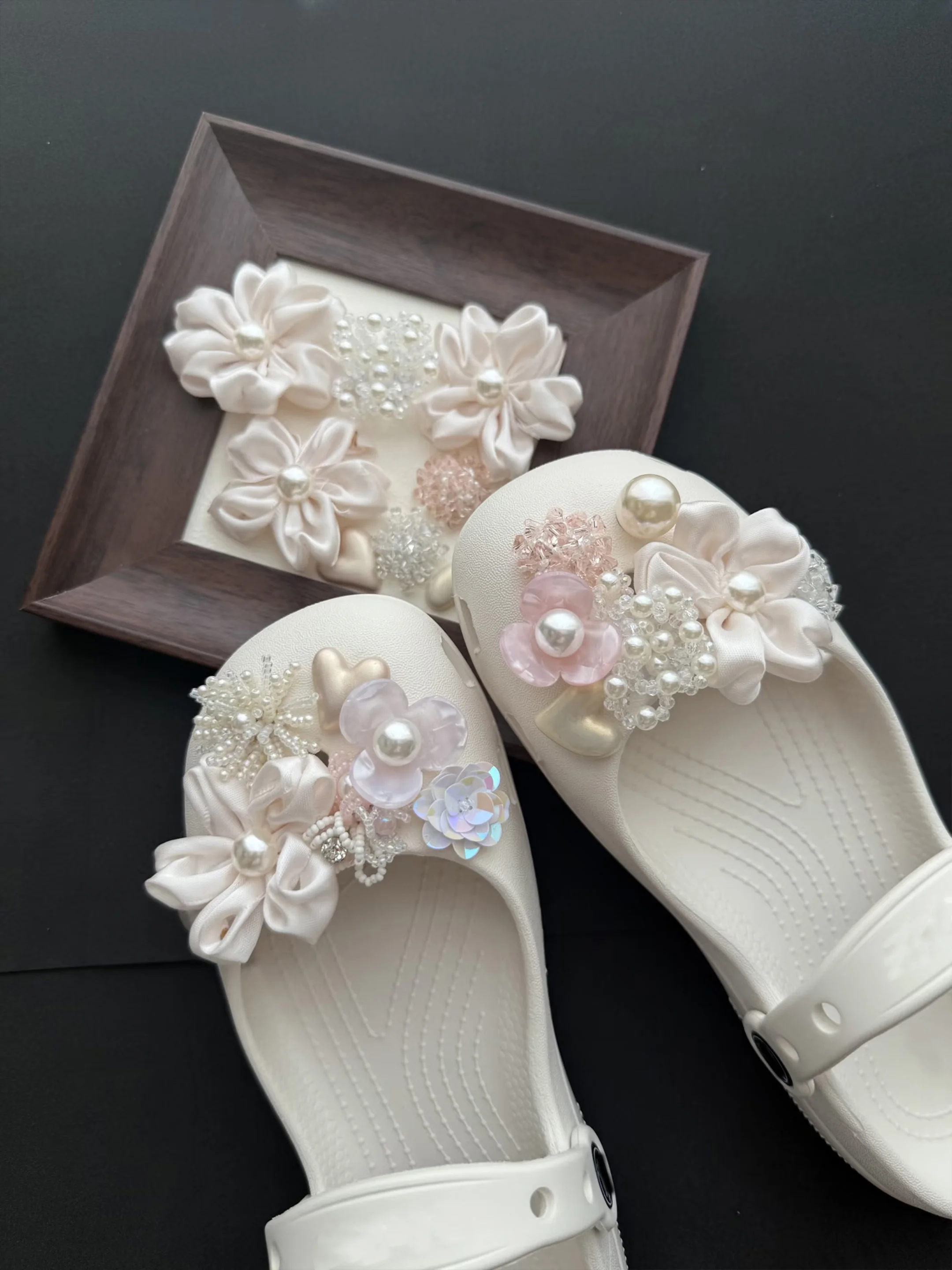 summer-ballet-hollow-out-slip-on-beach-sandals-for-women-sweet-style-flat-heel-round-toe-color-everyday-wear-eva-material