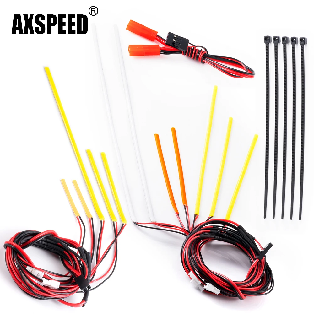 

AXSPEED Simulation Headlight Taillight Side Light Group for Traxxas XRT 8S 1/6 RC Car Truck Upgrade Decoration Parts