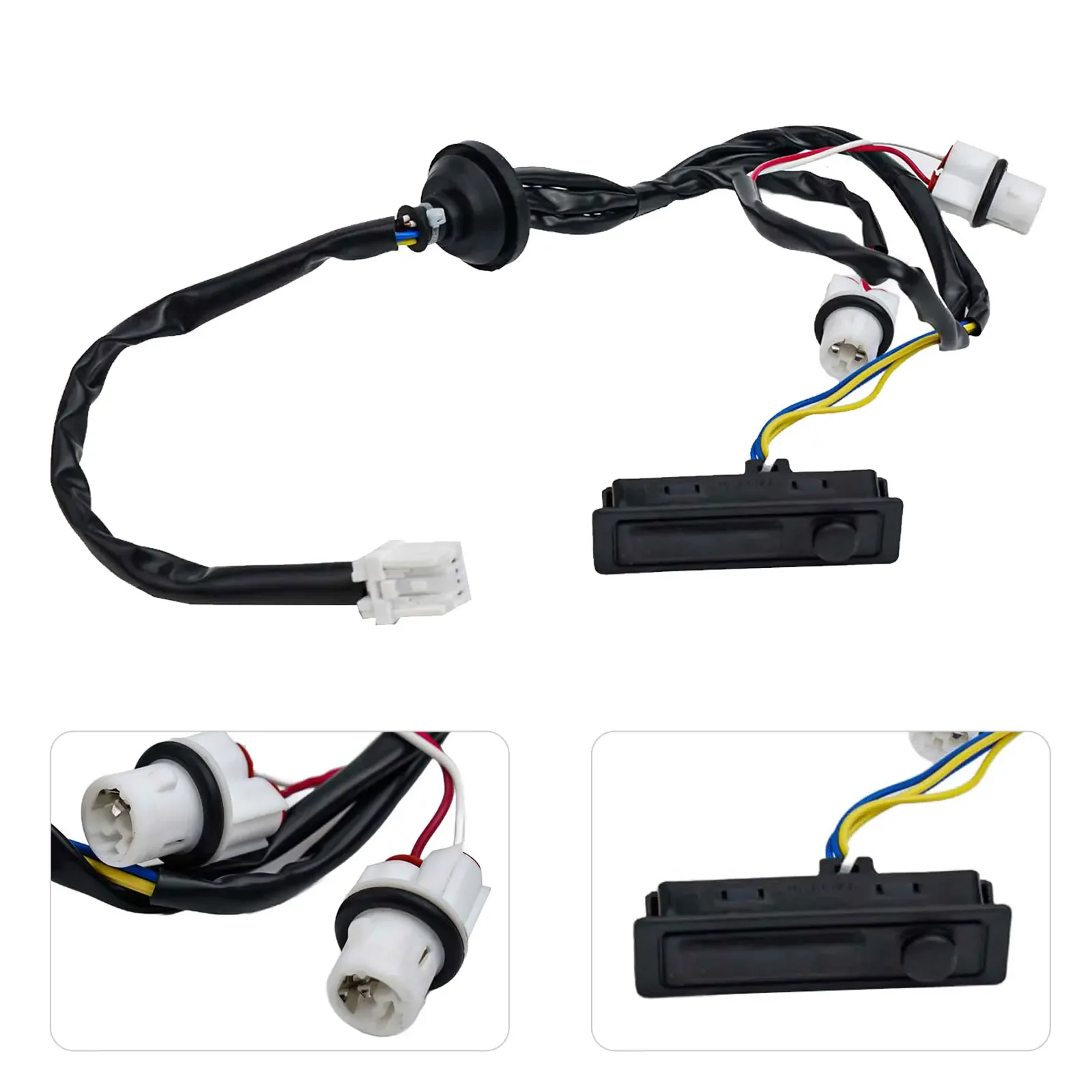 

Car Tailgate Opener Tailgate Release Switch Vehicle Repair Color As Shown Direct Replacement OE Number 253801KA0A Rear Placement
