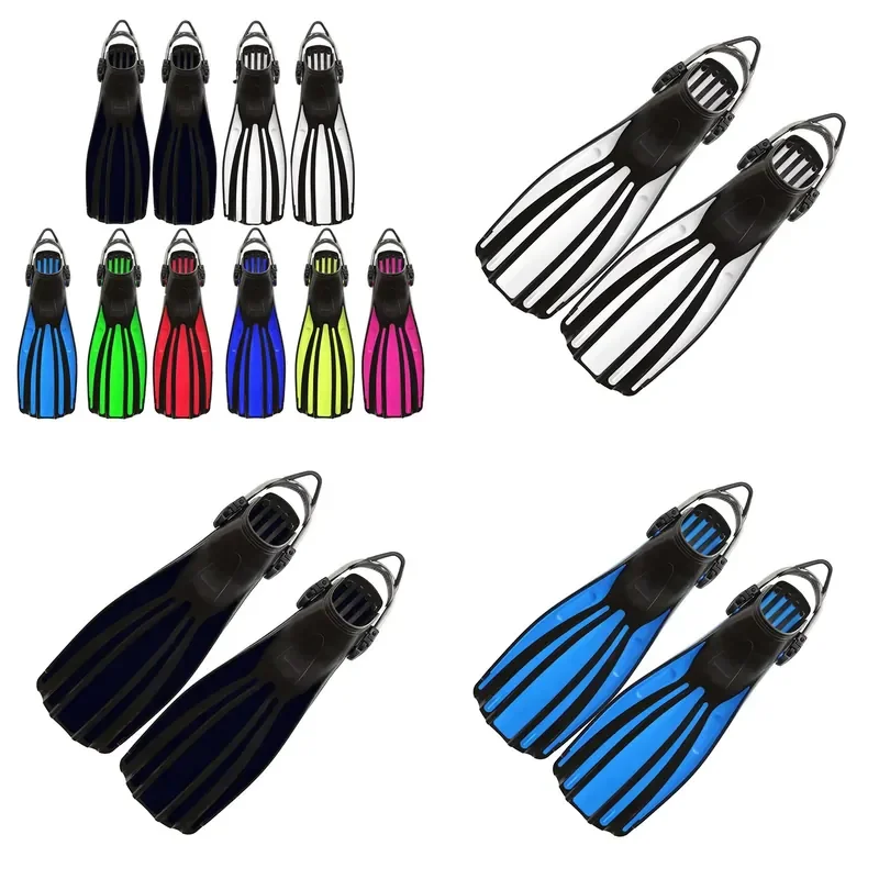 Colorful Wholesale Custom Logo Soft Silicone Rubber Scuba Diving Fins for Underwater Sports Snorkeling Swimming Training