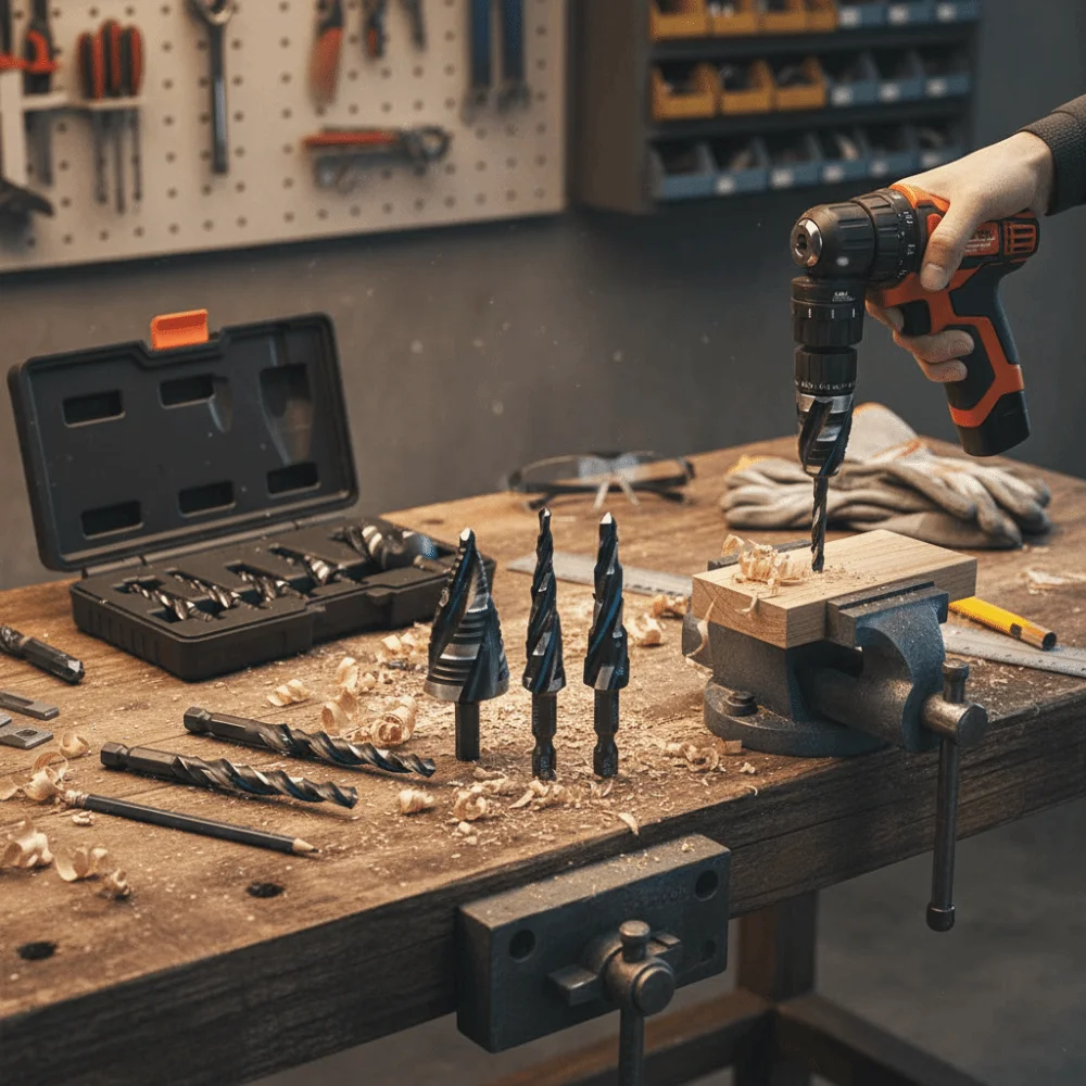 3-piece-set-step-drill-bit-bearing-steel-5-piece-set-four-slot-expansion-drill-stainless-steel-four-spiral-flute