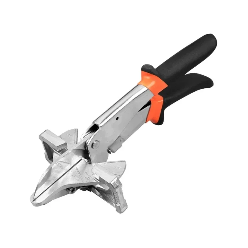 45 Degree Multi-Angle Mitre Cutter for PVC, PE Pipe, Wire Duct, Hose, Plumbing, Home Decor – Adjustable Scissors Tool