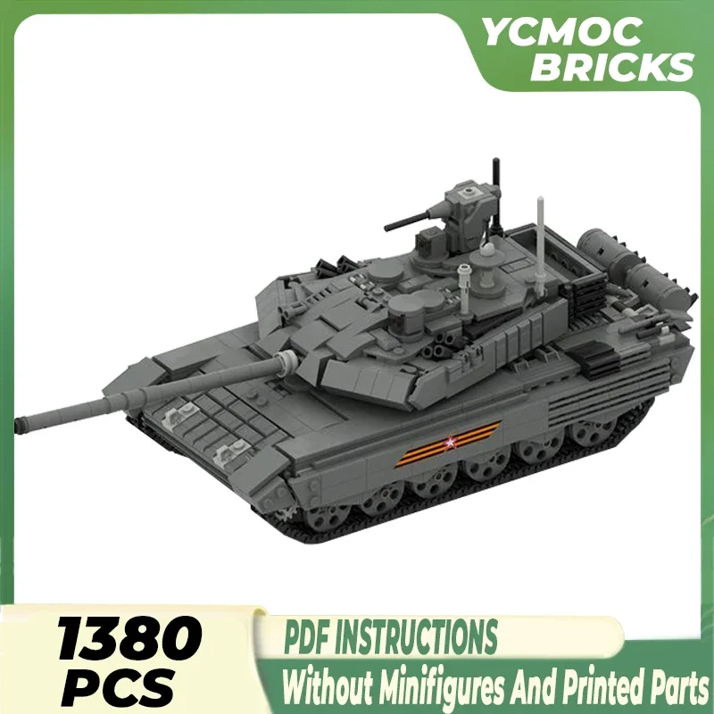 Moc Building Blocks Military Model Main Battle Tanks 1：35 Technical Bricks DIY Assembly Construction Toys For Kids Holiday Gifts