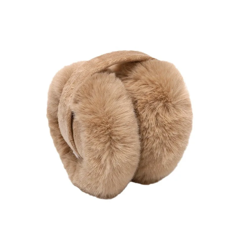 Cuscinetti auricolari pieghevoli per l'orecchio dell'orso per il nuovo calore invernale da donna e cura dell'orecchio carina per studenti antigelo